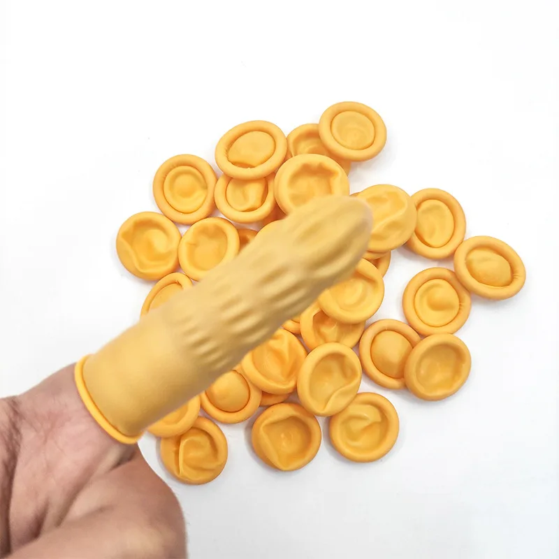 

Одноразовые резиновые напальчники 100 шт