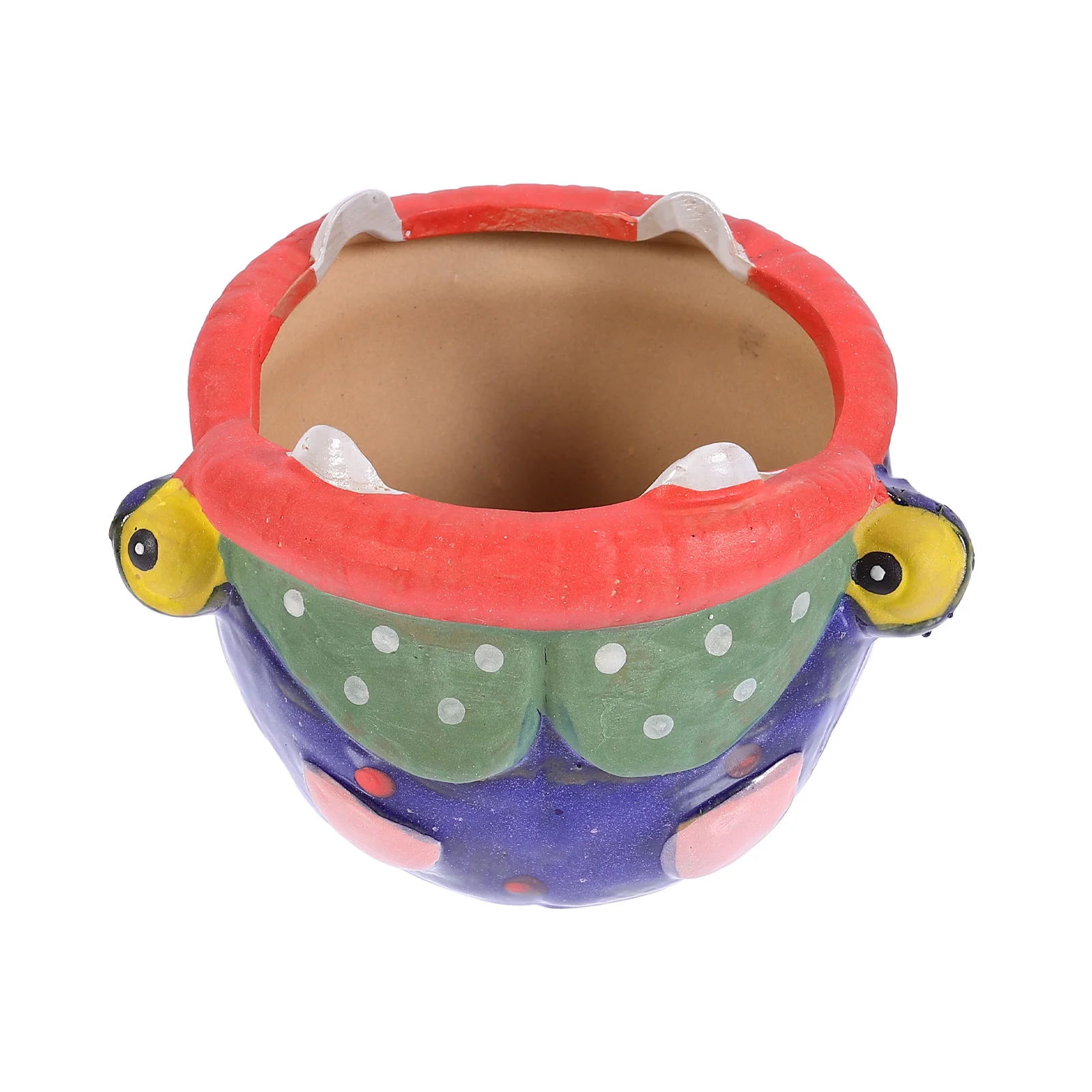 

1Pc Cartoon Ceramic Flowerpot Decorative Creative Plants Pot Home Planter