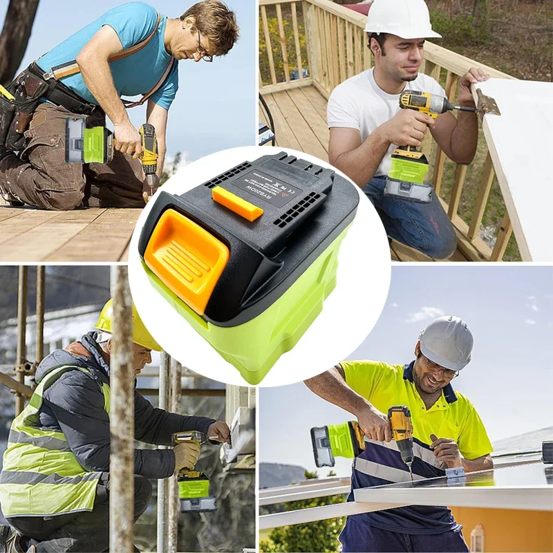 Преобразователь для литий-ионной батареи Ryobi 18 в ONE + P107 P108 Dewalt литий-ионная