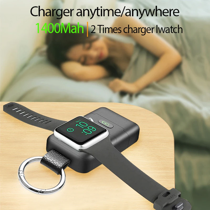 charger for apple watch 7 type c portable 1400mah magnetic wireless charging for apple watch 6 5 4 3 iwatch usb charger raugee free global shipping