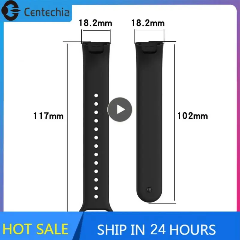 

High-quality Waterproof Watch Watchband Silicone Watch Band Smart Accessories Replacement Wristband For Redmi Smart Band