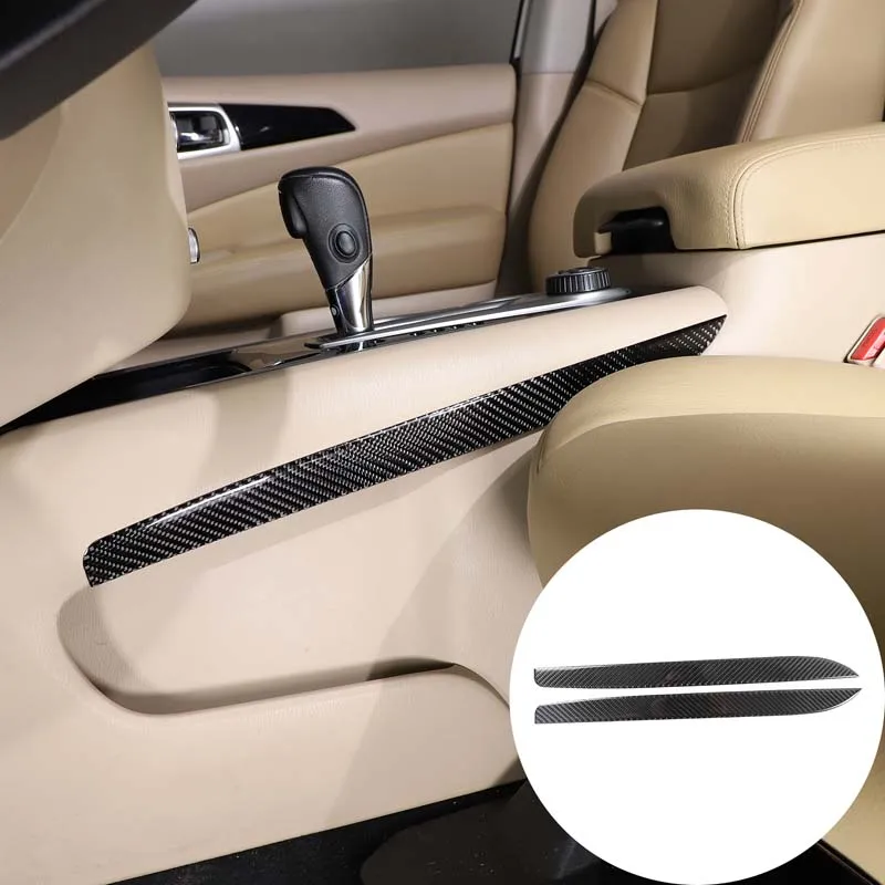 Наклейка на боковую панель для Nissan Pathfinder 2013-2018 мягкое углеродное волокно