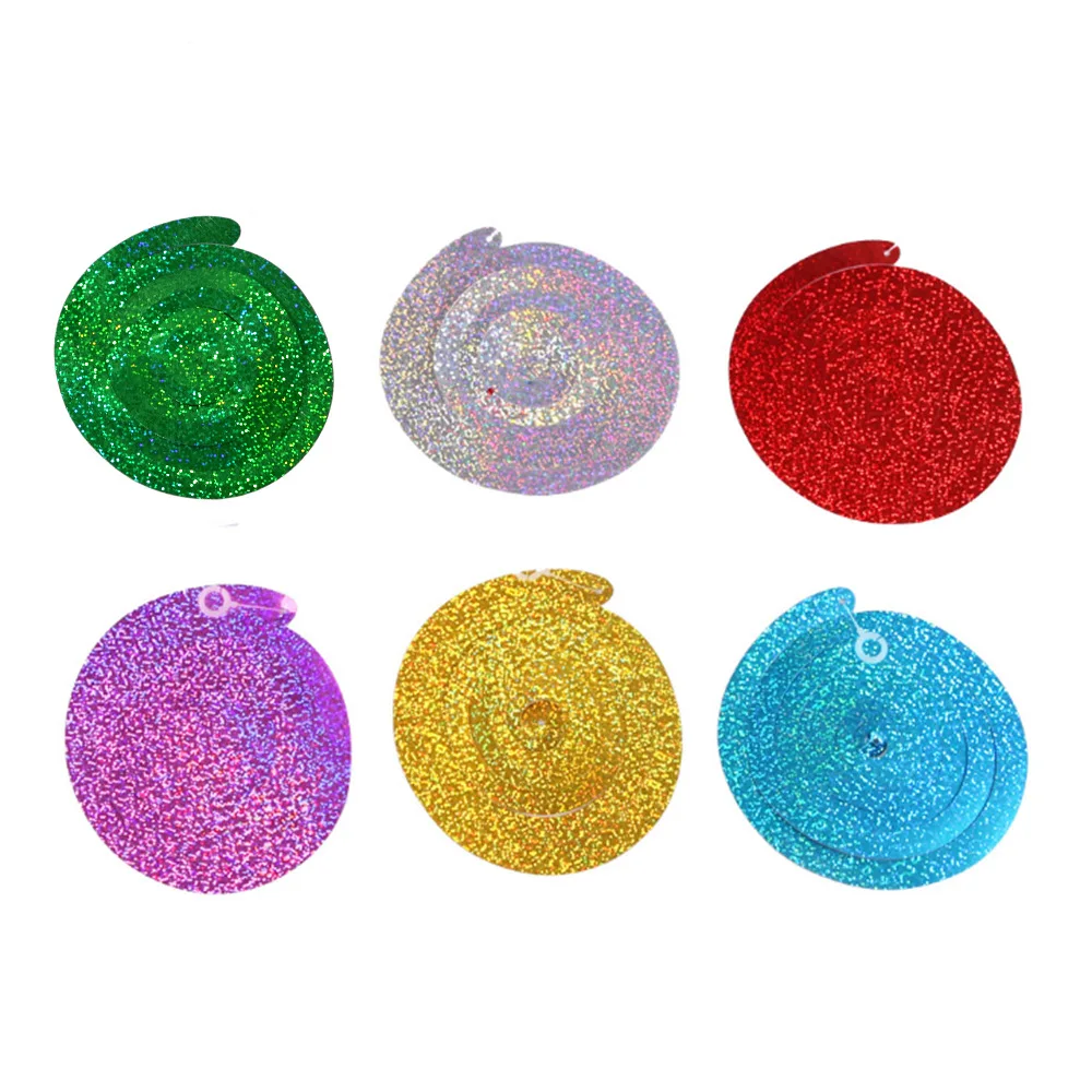 Лазерные подвесные завитки для вечеринки