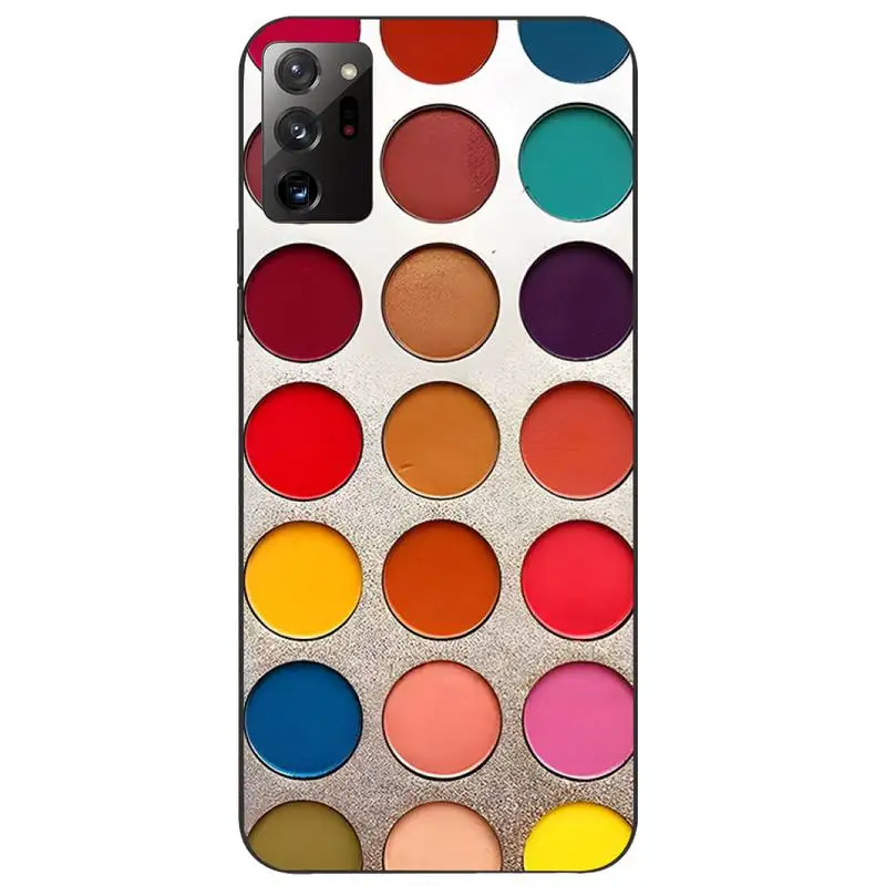 Eye Shadow Makeup Phone Fundas For Huawei P30 P20 Pro P40 Mate 20 Lite P Smart Z Y5 Y6 Y7 2019 Black Soft Silicone images - 6
