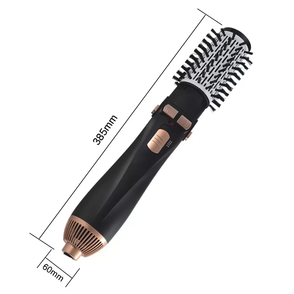 Hot Air Brush 4 Head Replaceable Hair Dryer Comb One Step Blower Strong Wind Electric Straightener Roller Curler Styling Tools enlarge