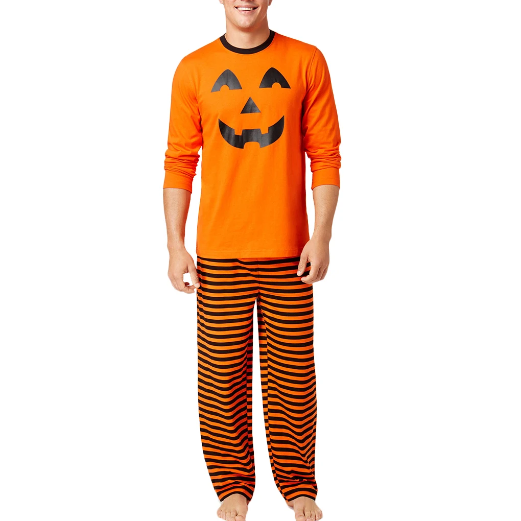 

Костюм на Хэллоуин для взрослых, детей, малышей, смайликов, комплект домашней одежды на весну и осень