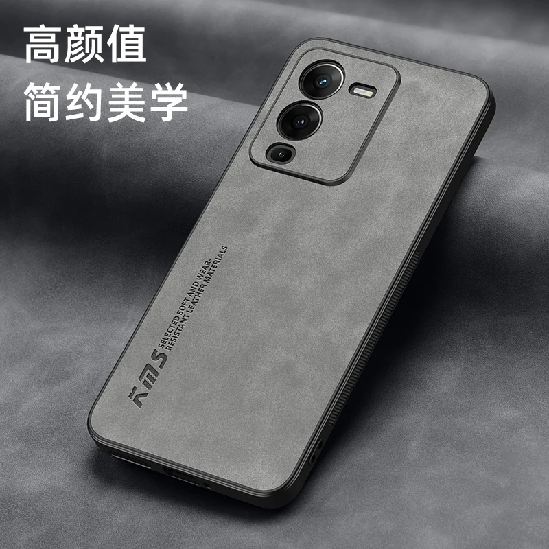 Роскошный оригинальный кожаный противоударный чехол для VIVO S15E S15 E защитный