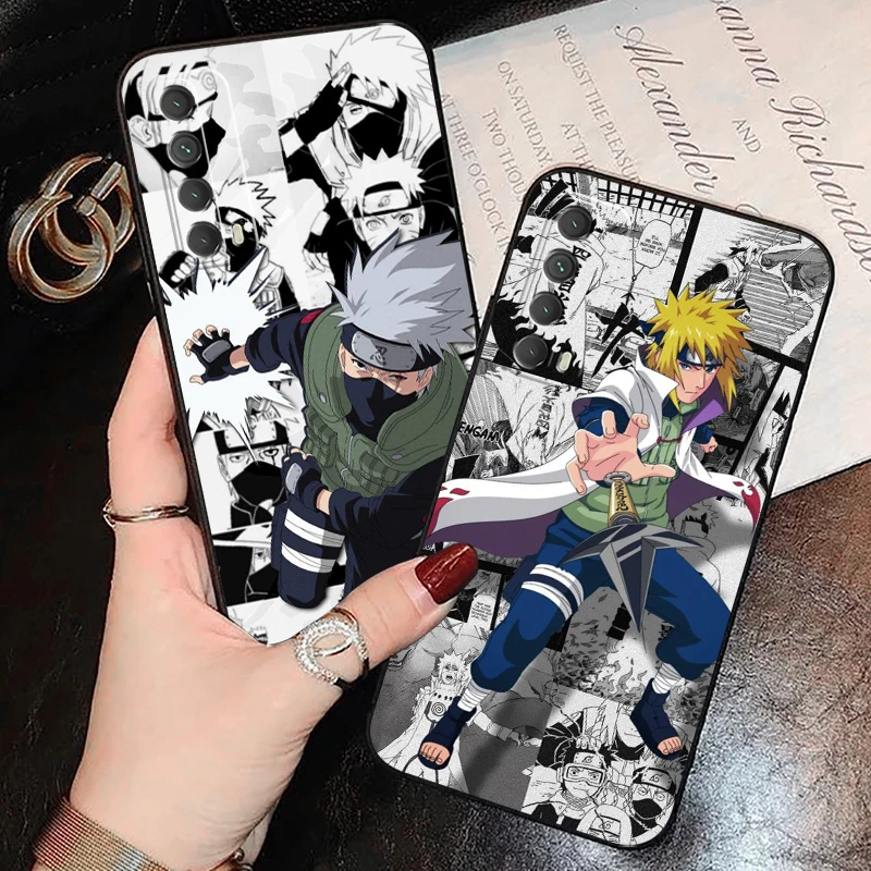 

NARUTO Anime Phone Case For Huawei P Smart Z 2019 2020 2021 P40 P30 P20 P10 Lite 5G Back Black Funda Coque Carcasa