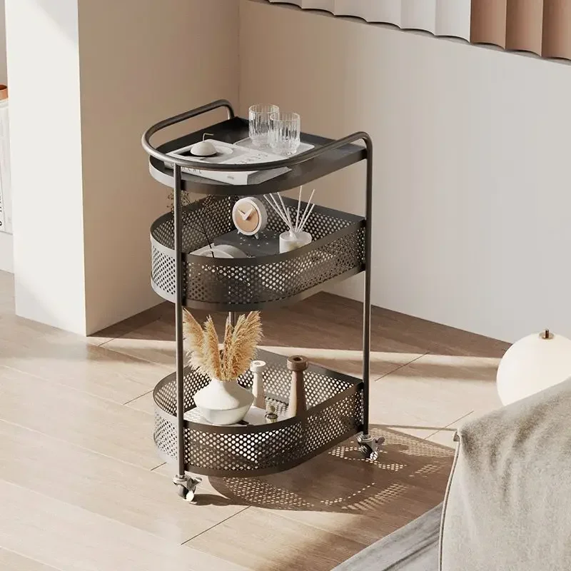 Скандинавский передвижной диван-прикроватный столик для гостиной многоярусная