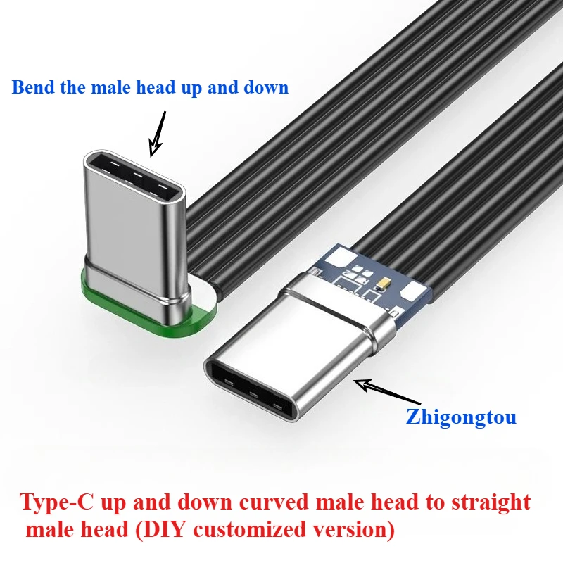 

Гибкий силиконовый кабель USB C к USB C для телефонов 60 Вт