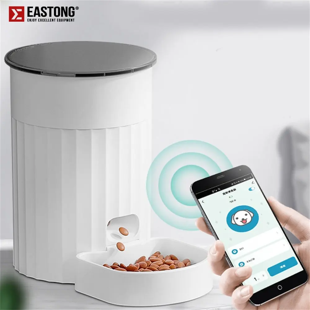 

Автоматическая кормушка для домашних животных, 3 л, Wi-Fi/кнопка