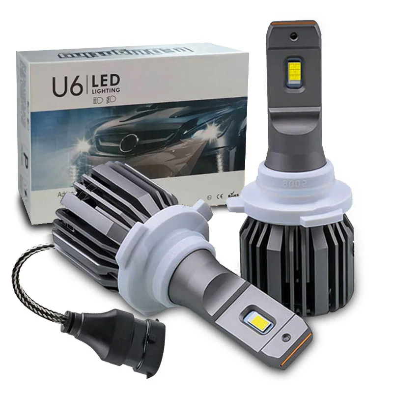 

2 шт., Автомобильные светодиодные лампы H7 H11 120 9005 H1 H7 9006 Вт лм