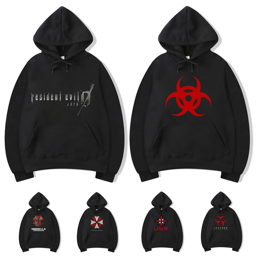 

Umbrella Corporation Autumn And Winter clothes men harajuku streetwear men thick hoodie designer sweatshirt fashion hoodie