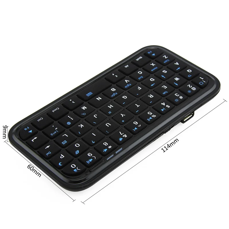 Мини-беспроводная клавиатура Bluetooth портативная маленькая ручная для iPhone Android