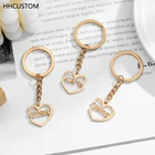 Брелок с именем сердца, нержавеющая сталь