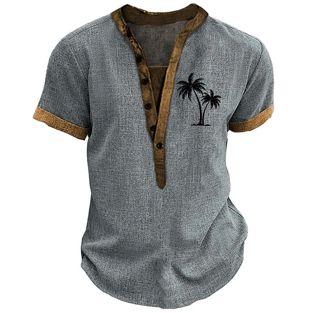 Рисунок 4 - Футболка мужская оверсайз с принтом листьев