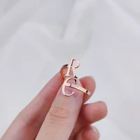 custom 2 letters women fashion rings personalized men stainless steel rings couples jewelry valentines day gifts anel masculino
