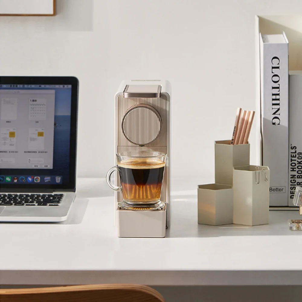 Капсульная кофеварка SCISHARE Mini Mesin Kopi Hot Cold для Nespresso