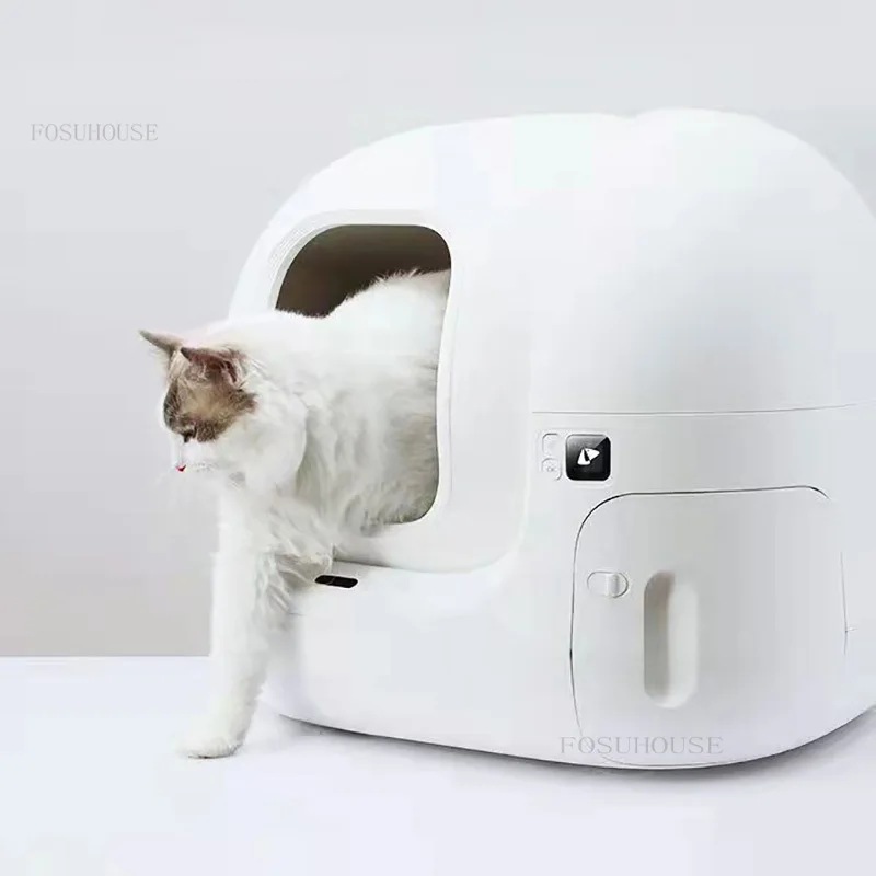 

Intelligent Fully Automatic Cat Litter Box Electric Cat Bedpan Deodorant Automatic Shovel Cleaning Cat Litter Box Cat Supplies