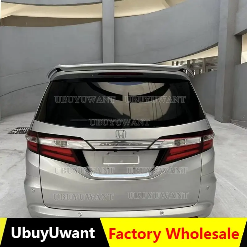 

Аксессуар для спойлера на крышу Honda Odyssey ABS Материал автомобильное заднее окно крыло заднее плавник украшение 2015 2016 2017 2018 2019