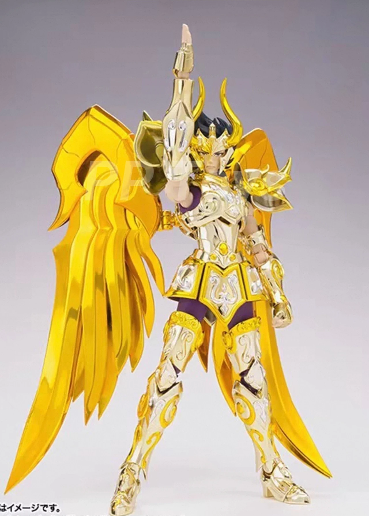 Фото Фигурка Bandai Saint Seiya Golden Soul EX Saint Cloth Mythical Capricorn Shura Divine Cloth, подвижная, подарок для детей №4