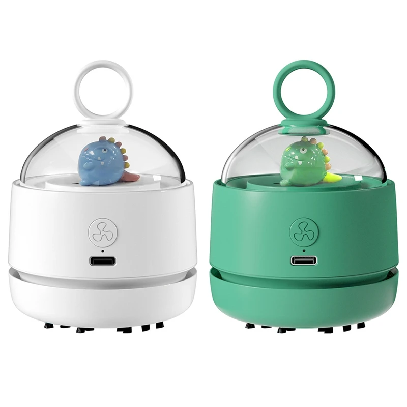 

Rechargeable Desktop Vacuum Cleaner Portable USB Keyboard Vacuum Mini Cleaner Mini Auto Vacuum Cleaner,Dinosaur