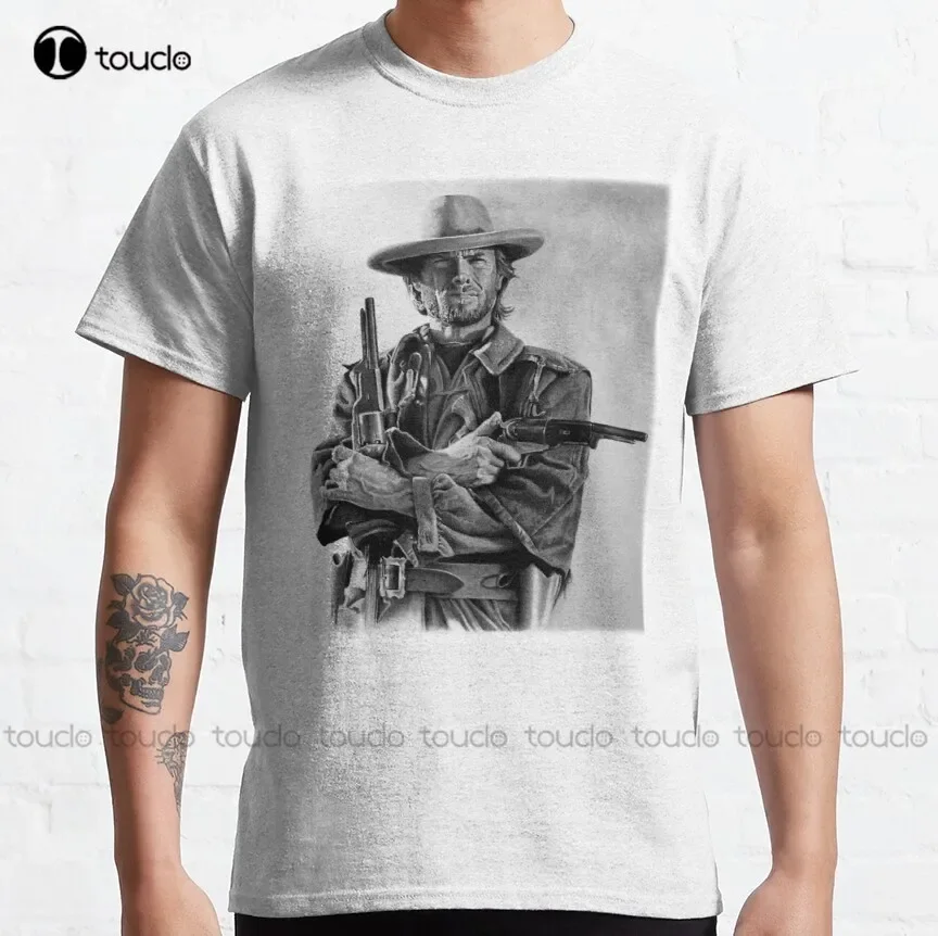 Хлопковая футболка H-Brotaco Клинт Иствуд