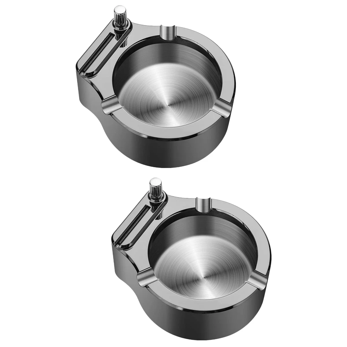 

Ashtray Ash Ignition Containerportable Match Tray Stainless Steel Outdoor Cigar Stand Case Fire Flint Starter Metal Holder Retro