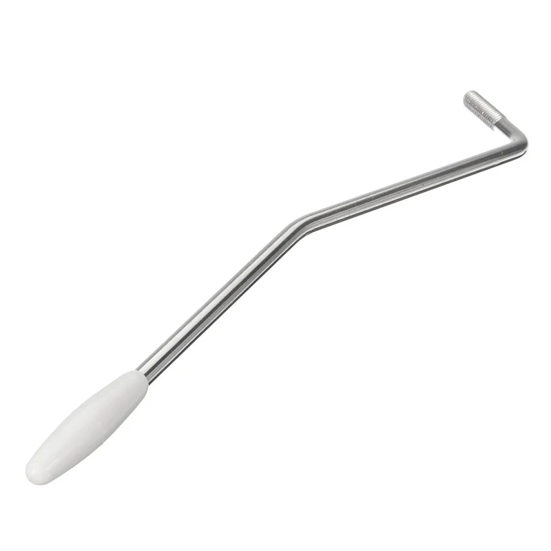 

Practica Guitar Tremolo Arm Electric White Tip Durable For Fender Strat 1pcs/set Whammy Bar Whammy Chrome Style