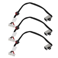 3x new dc power jack cable socket for dell inspiron 15 5000 5555 5558 dc30100ud00