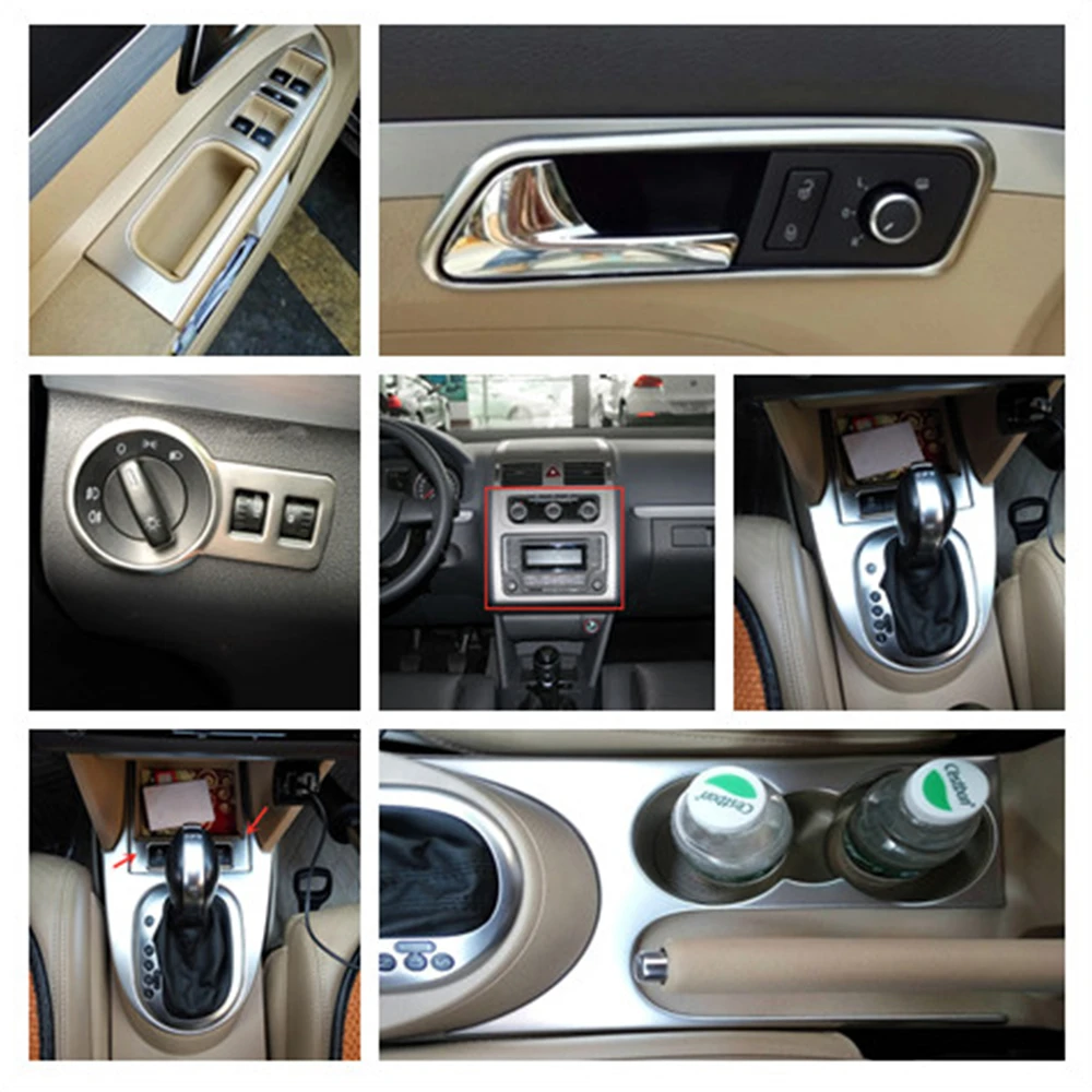 Для Volkswagen VW Touran 2009 - 2015 автомобильный стеклянный переключатель фары кнопка