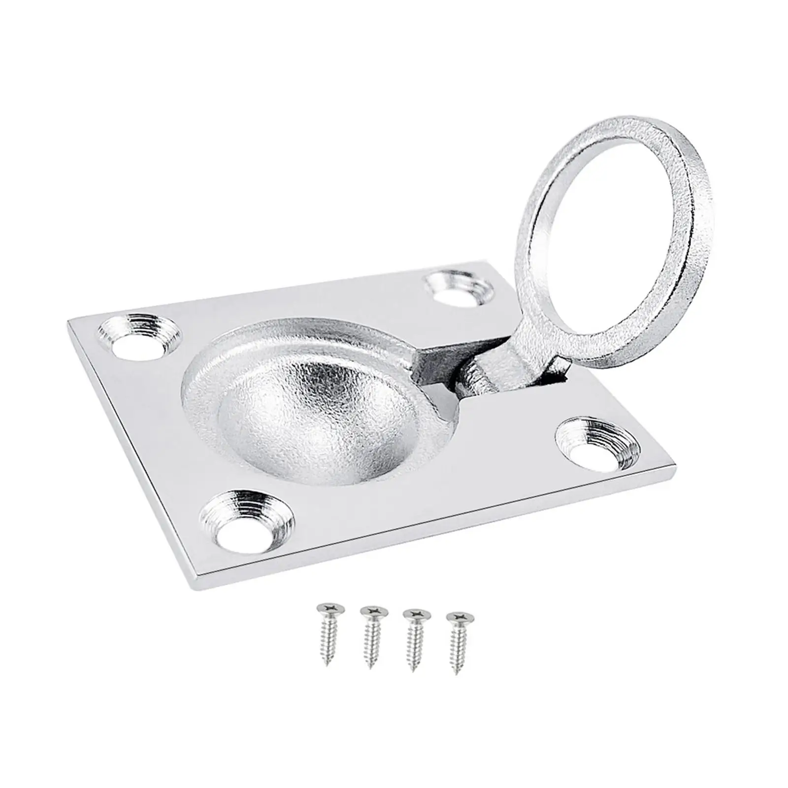 

Flush Handle, 1.50Inchx1.89inch Hatch Locker Cabinet handle for Boat