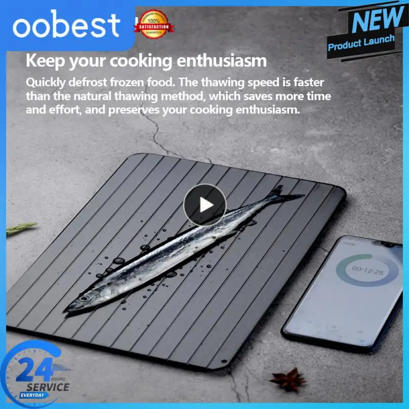 

Thawing Board Portable Non-stick Coated Thawing Plate Quick Defrosting Plate Kitchen Gadget Tool Quick Thawing Plate