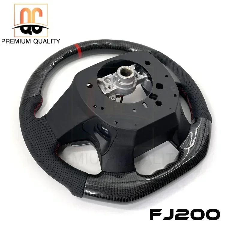 Менькое количество на складе перфорированный кожаный руль из настоящего