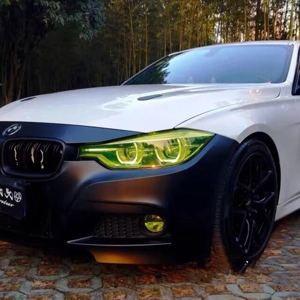 Желтая пленка для автомобильных фар задние фары и противотуманная лампа дымовая