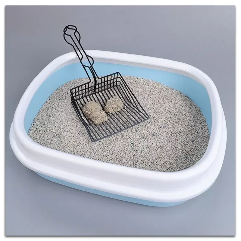 

2022NEW Three color cat litter spoon stainless steel metal stool spoon pet garbage sand shovel pet excrement artifact dog shovel