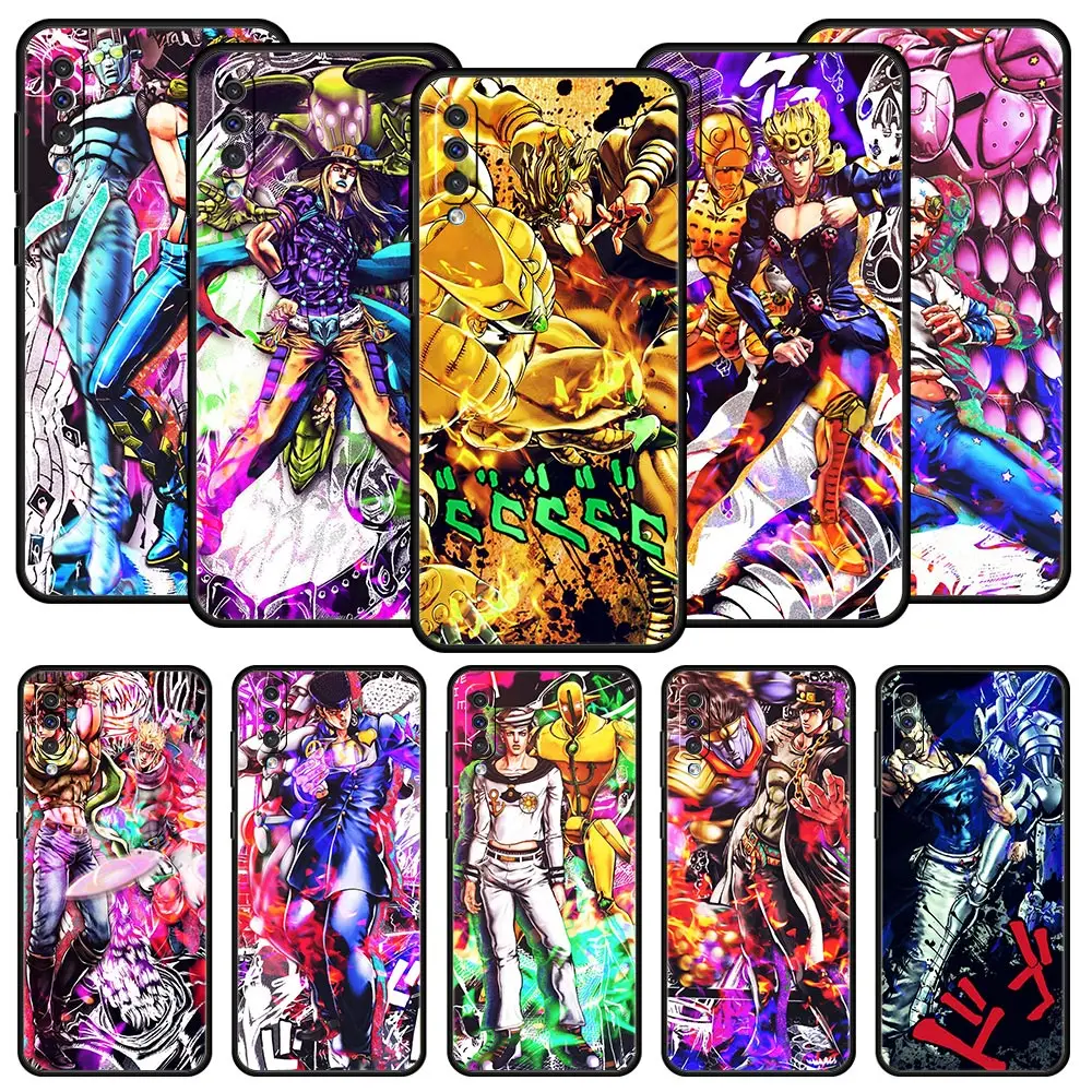 

Anime JoJo Bizarre Adventure Phone Case For Samsung Galaxy A52 A50 A70 A10 A30 A40 A20S A20E A02S A12 A22 A72 A32 5G A04s Cover