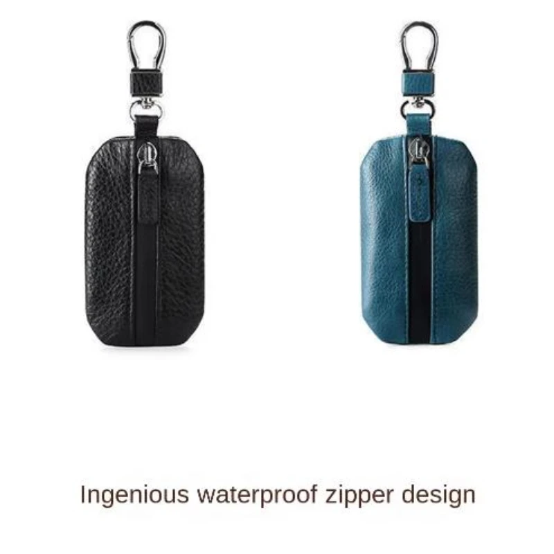 1 шт. креативная кожаная сумка для ключей от автомобиля оснащенная