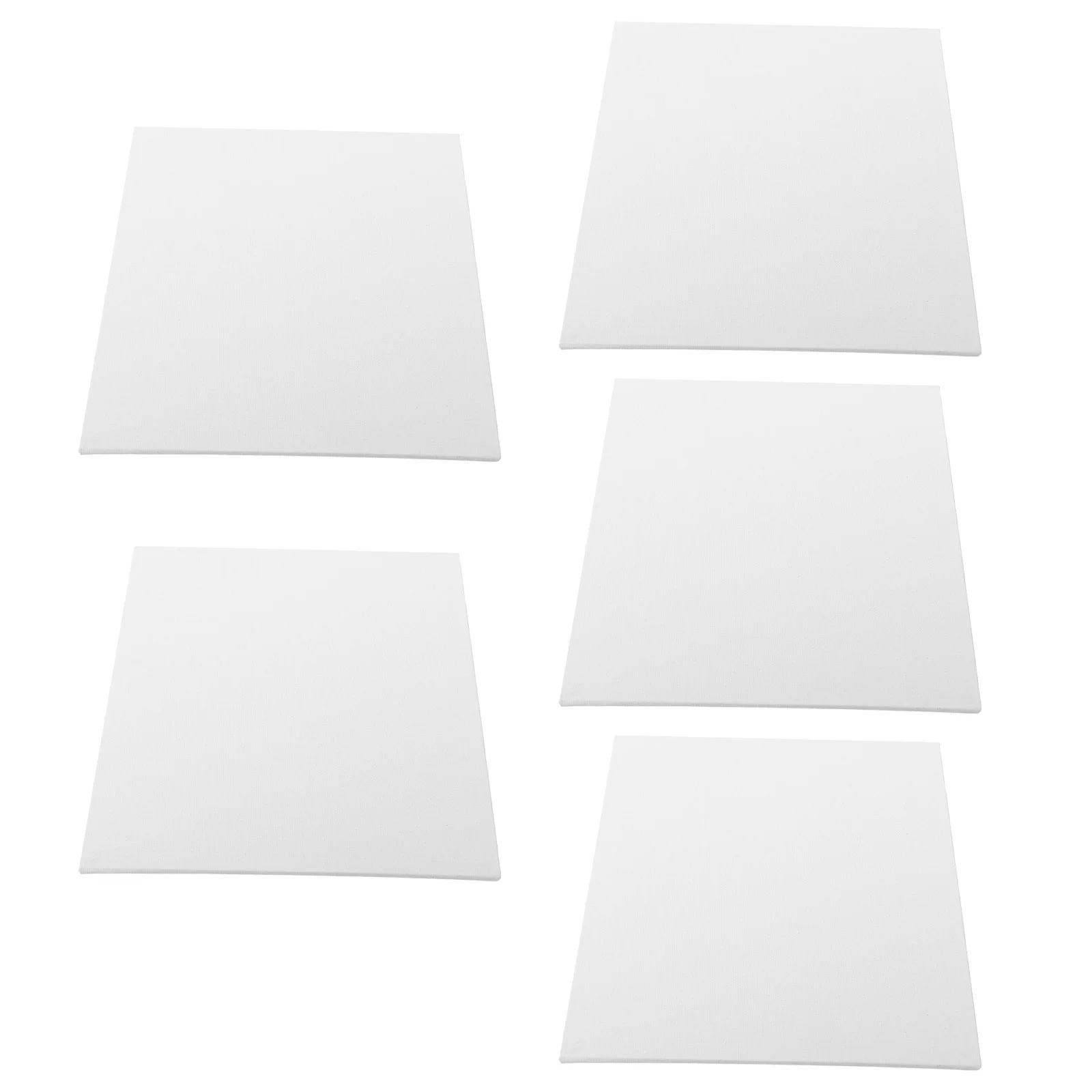 

5PCS Coloring White Boards Painting Graffiti Cotton Boards Oil Painting Boards