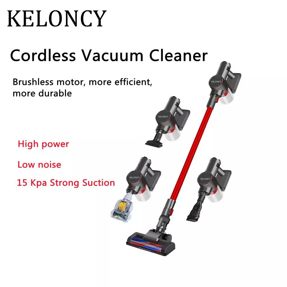 

Household multifunctional wireless handheld vacuum cleaner, 15kpa powerful vacuum cleaner, lm-001a