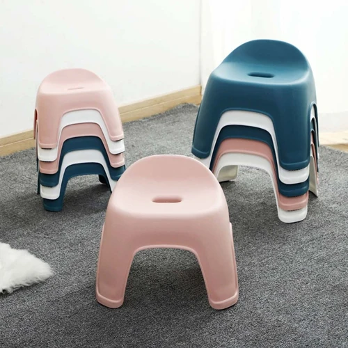 

Accessories Plastic Portable Non-Slip Family Adult Children Small Chair Outdoor Portable Thick Maza Small Bench