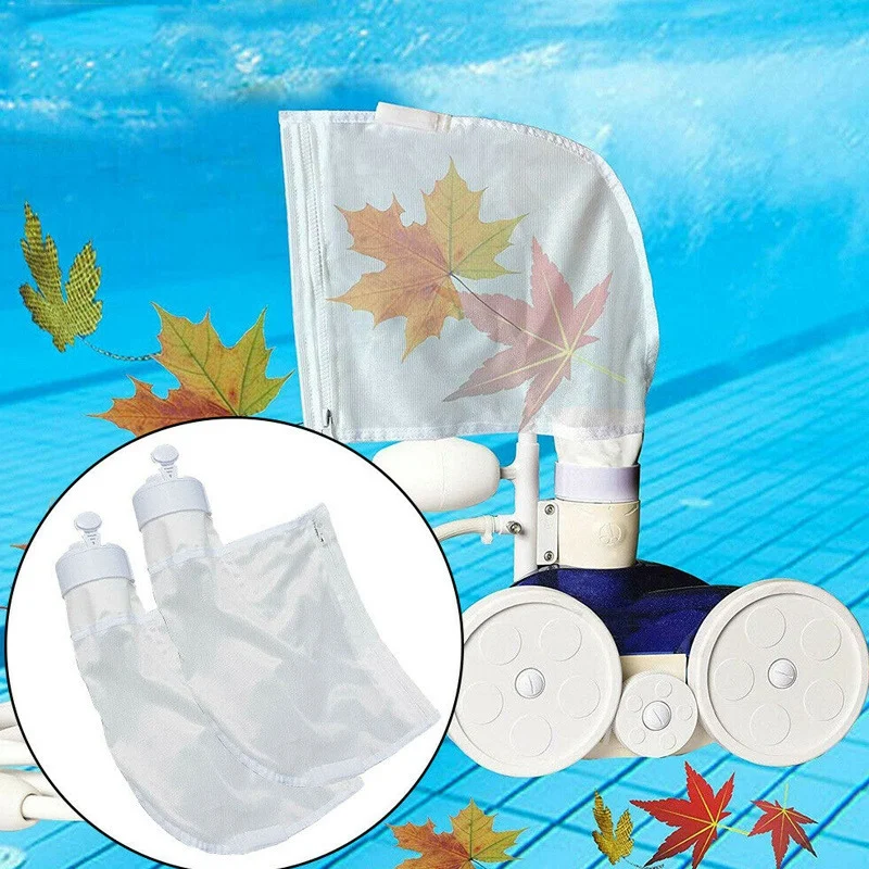 

4PC For Polaris 280 480 Zippers Filter Bags For Pool Cleaner All Purpose K13 K16 Swimming Pool Filter Bag Replacement