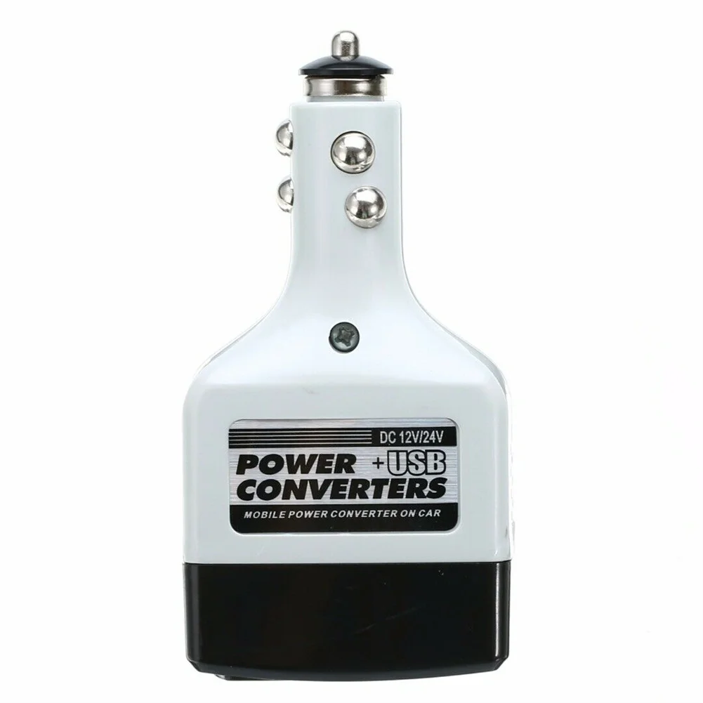 

12v/24v To 220V DC To AC Car Power Converter Adapter Inverter USB Outlet Charger For Power Converting Car RV Boat