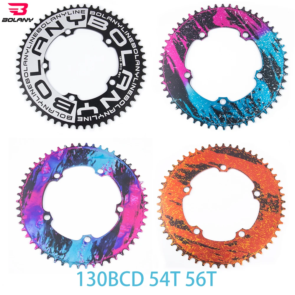 

Велосипедная звезда BOLANY 130 BCD BMX, складная, узкая, широкая велосипедная звезда 54T 56T, из алюминиевого сплава, детали для велоспорта