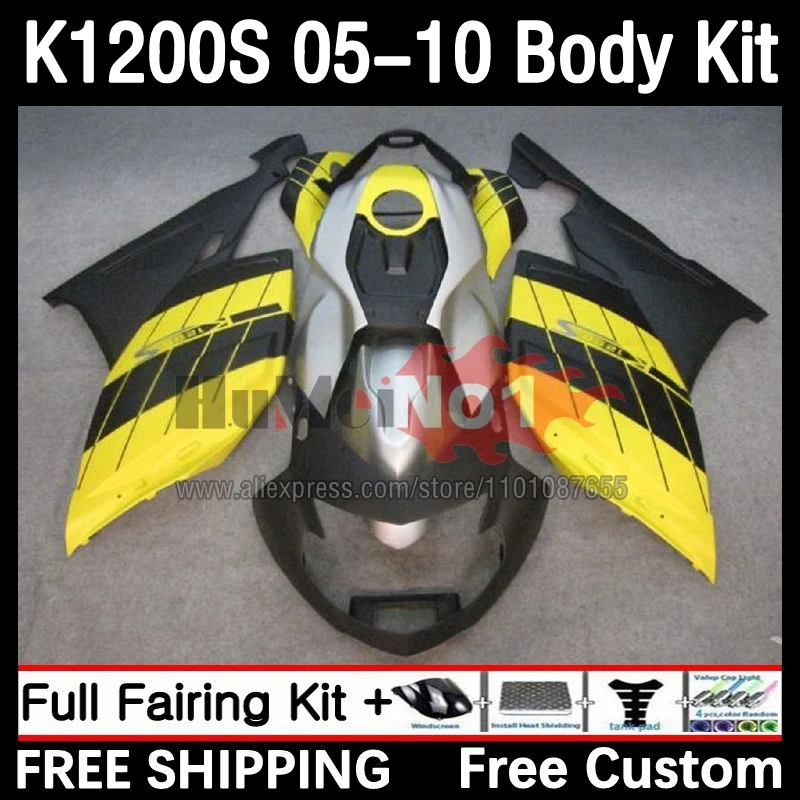 

Обтекатель для BMW K1200 K 1200 S K1200S 05 06 07 08 09 10 57No.33 K-1200 S K 1200 S 2005 2006 2007 2008 2009 глянцевый цвет корпуса