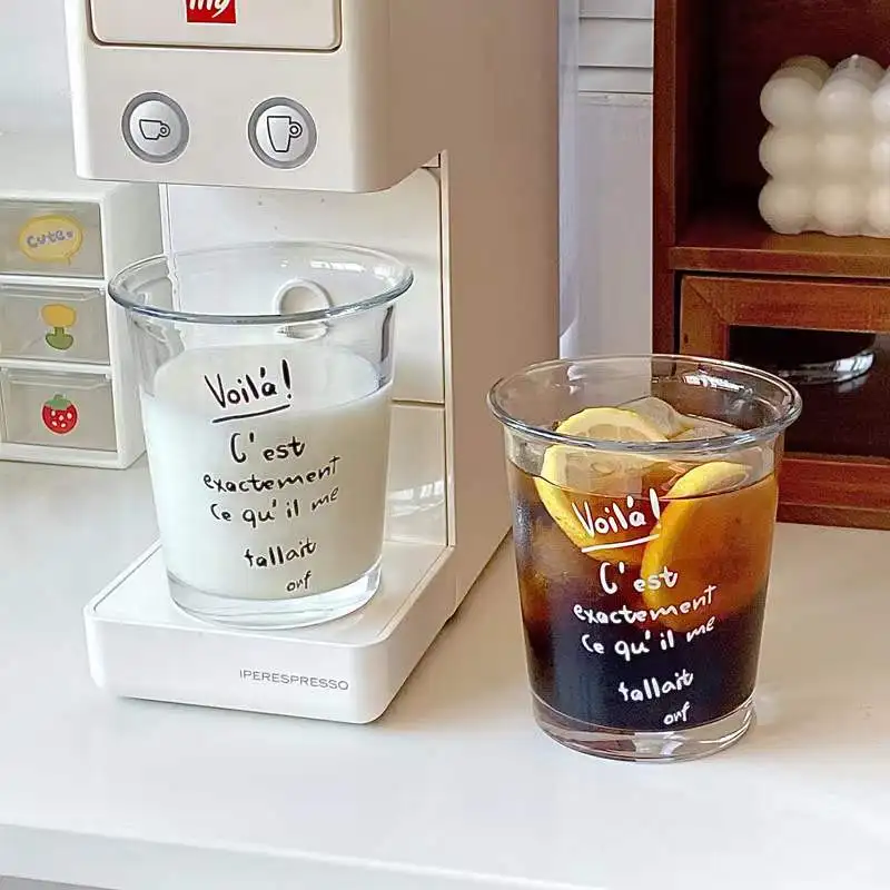 Кофейня LadyCC американская чашка для холодного льда латте кофе стеклянная