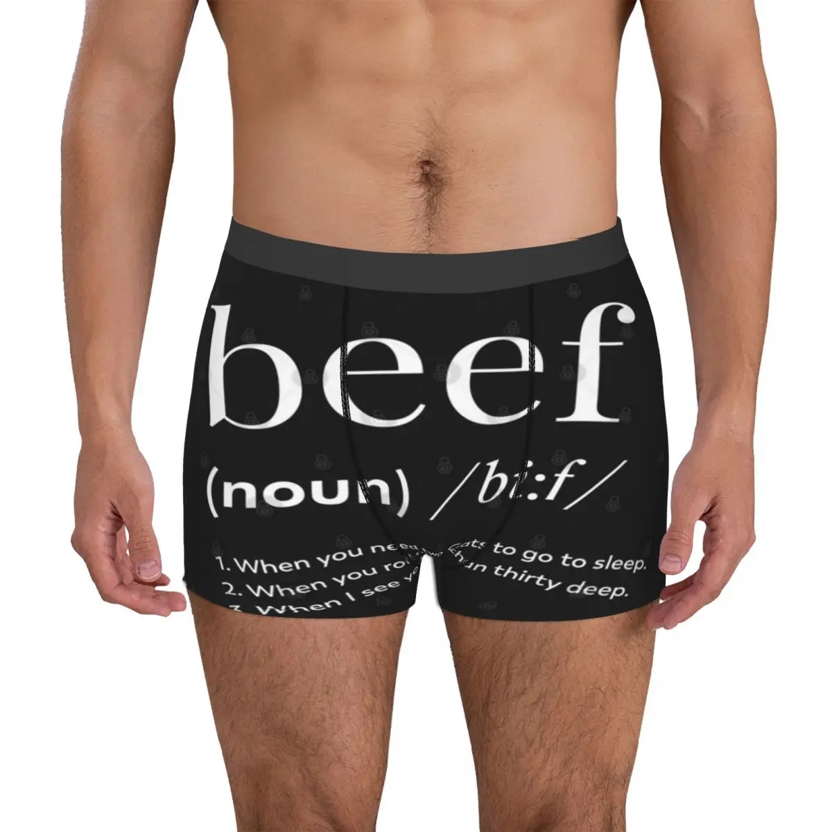 

Мужские трусы-боксеры из эластичного материала, несколько размеров