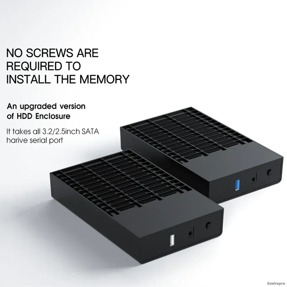 Корпус жесткого диска Внешний корпус для SATA 2 5 3. 5-дюймовый твердотельный
