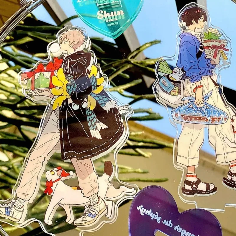 Странные от берега фигурка на акриловой подставке Jun Hashimoto shikaharра Minato Аниме