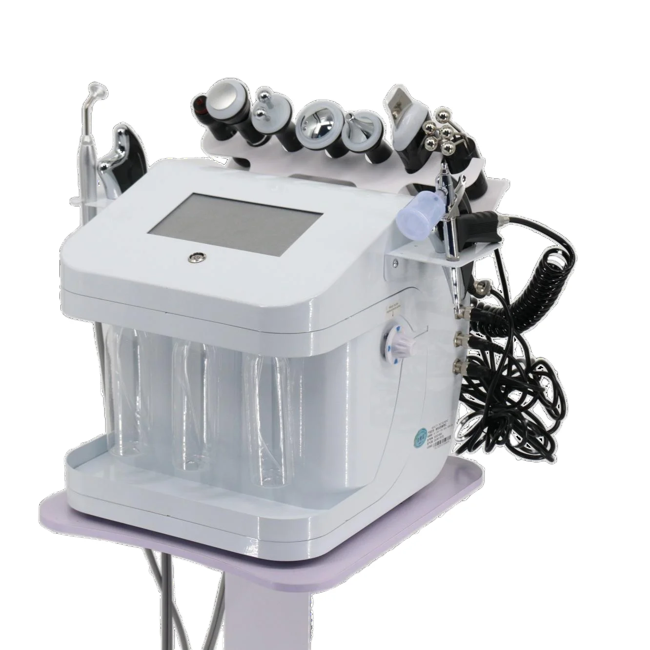 Многофункциональный аппарат для гидродермабразии 10 в 1: H2O2 Aqua Peel, кислородно-водный пилинг, глубокое очищение, RF-лифтинг, омоложение кожи, SPA D (art.: 3920dae82ebf7) - 3920dae82ebf7